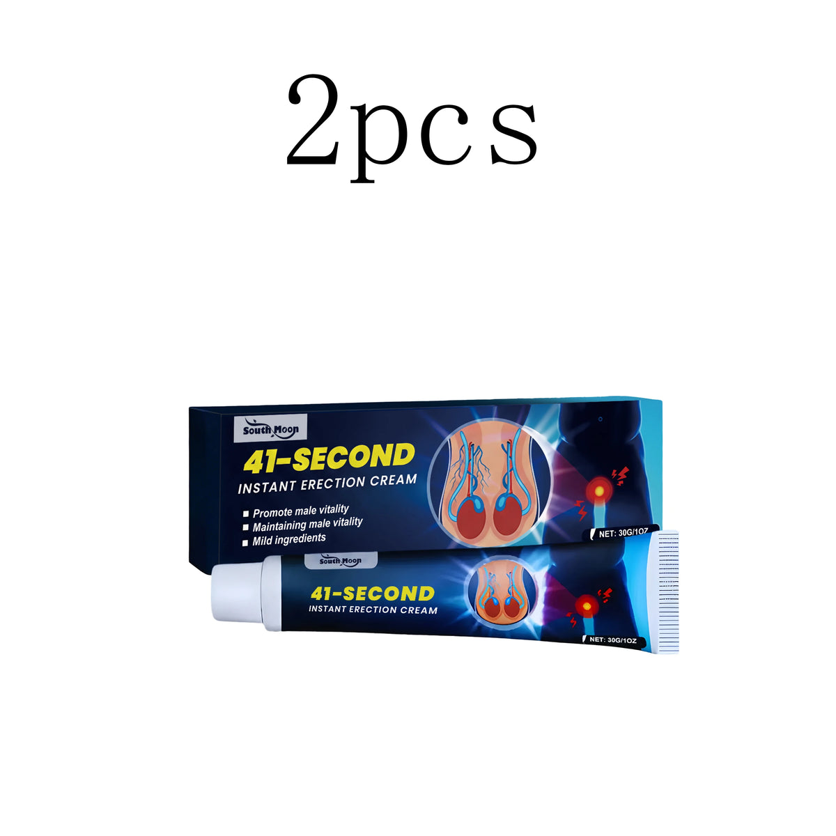 Men's Intimate Care Cream Gentle Moisturizing Skin Protection