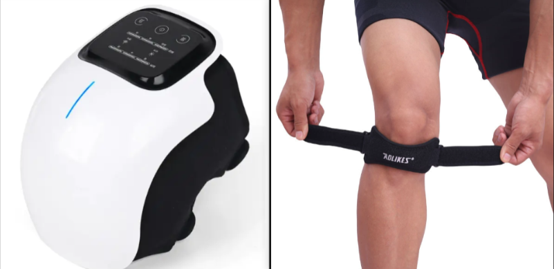 Relieve Knee Pain at Home – Electric Heat & Vibration Massager