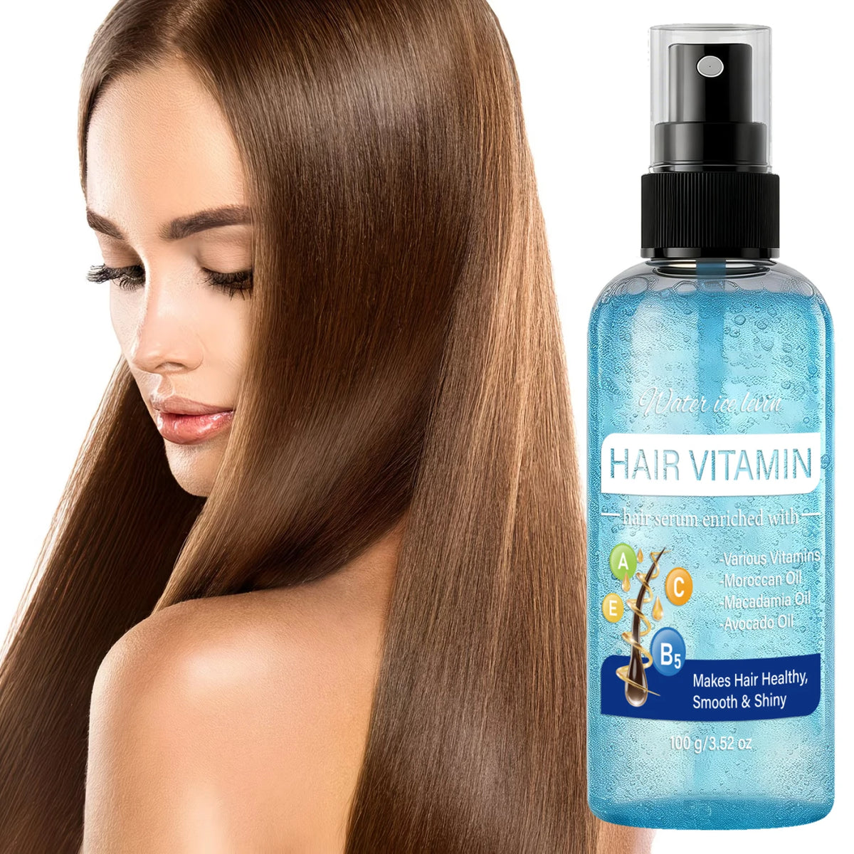 Hair Vitamin Serum Spray with Argan Macadamia Avocado Oil 100g