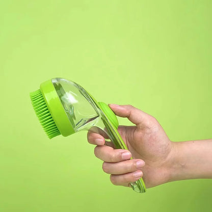 Pet Bath Brush for Dogs & Cats Soft Silicone Shampoo Massage Scrubber