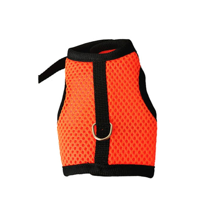 Rabbit Harness and Leash Set Soft Mesh Vest for Guinea Pig Hamster Bunny