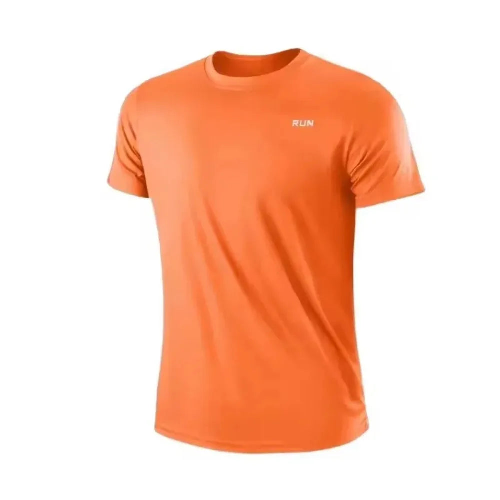 Men's Quick Dry Fitness T-Shirt Short Sleeve Running Sports Top