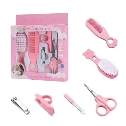 6PCS Baby Care Grooming Kit Newborn Infant Health Care Essentials Set