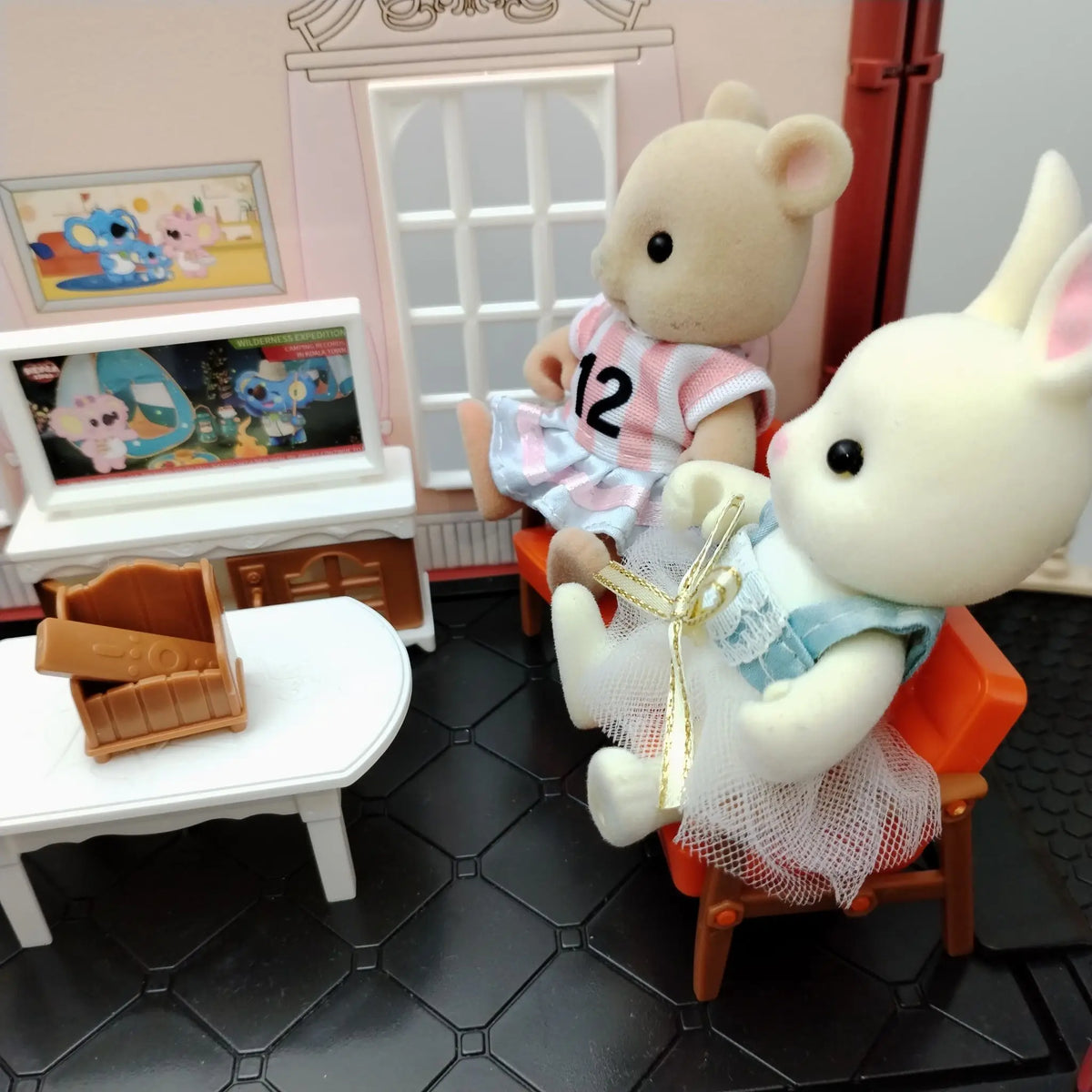 Mini Supermarket Dollhouse Toys Pretend Shopping Educational Play Set