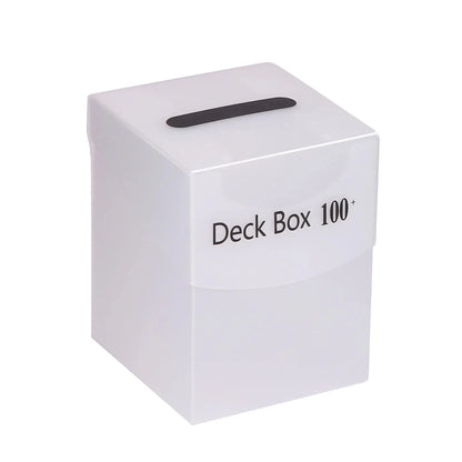 Trading Card Storage Box Solid Color Holder for Sports & Game Cards