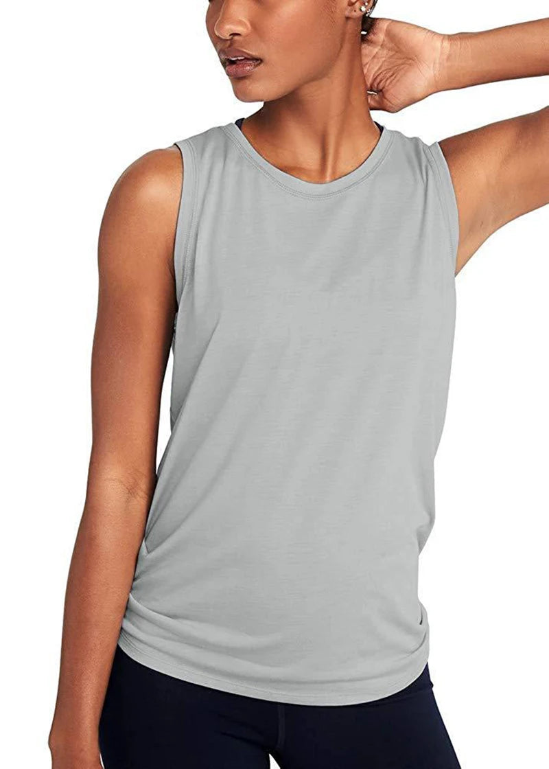 Women's Slim Fit Sports T-Shirt Short Sleeve Running Yoga Gym Top