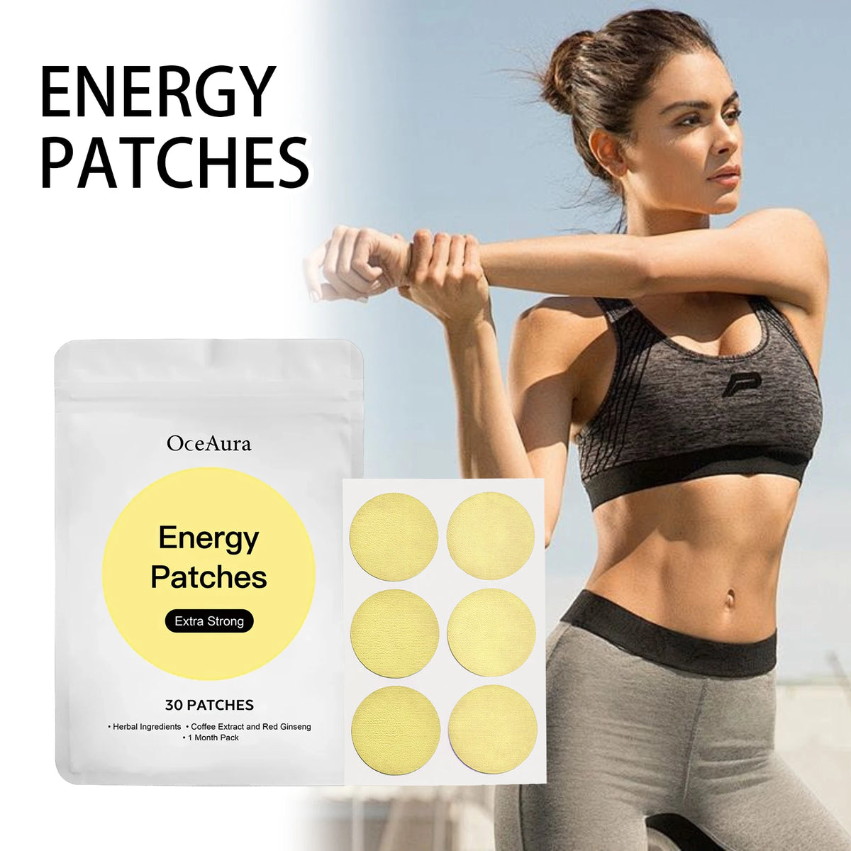 30PCS Body Care Patches for Men & Women Gentle Daily Wellness Support