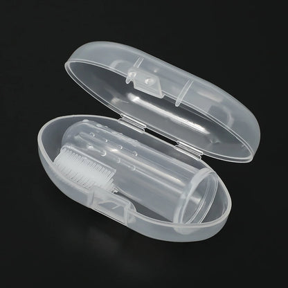 Baby Finger Toothbrush BPA-Free Silicone Infant Teeth Cleaning Brush