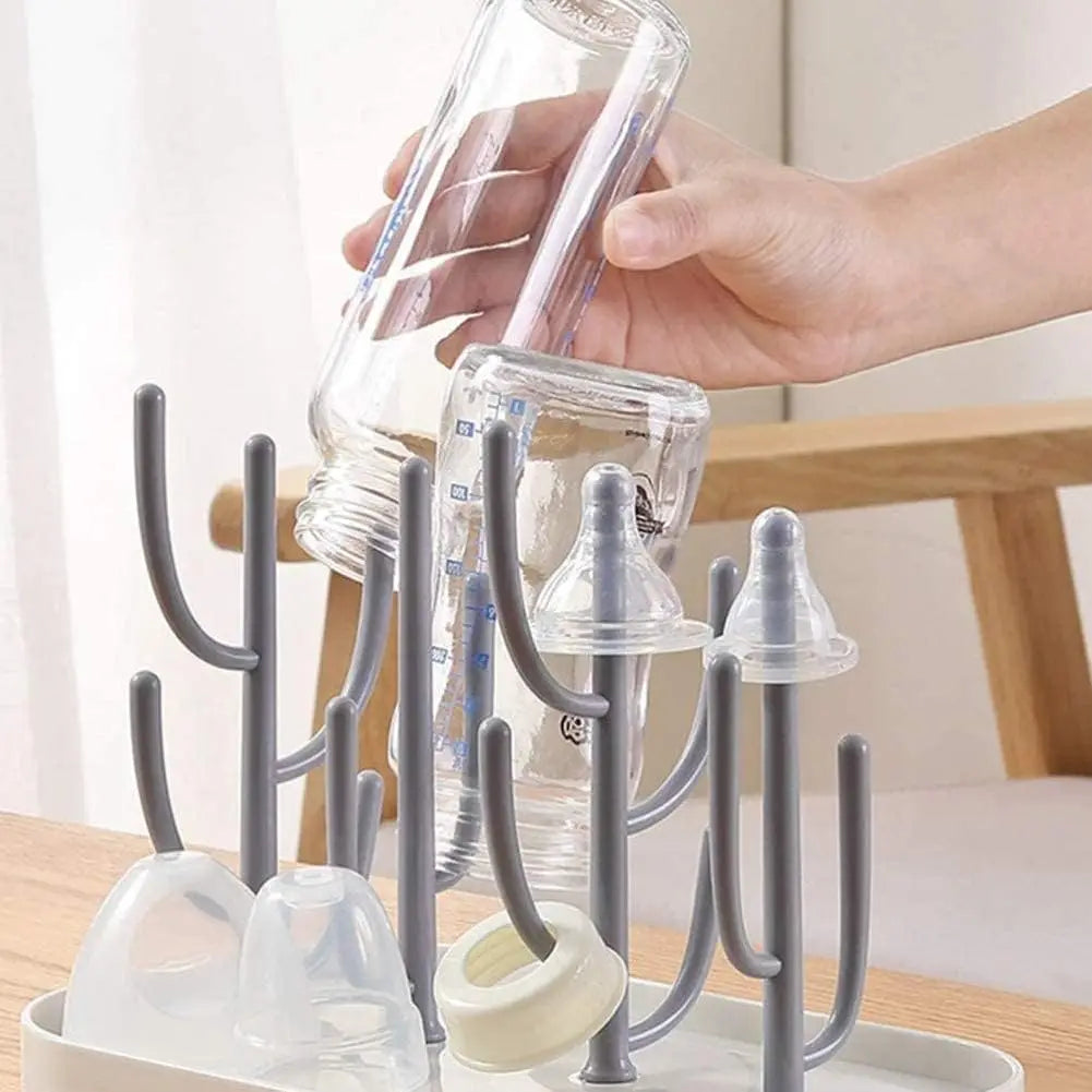 Baby Bottle Drying Rack Detachable Countertop Dryer for Bottles Cups