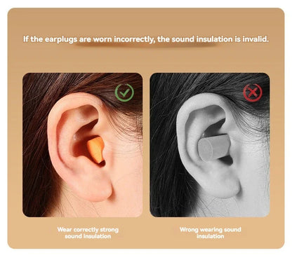 Sleep Earplugs & Adjustable Eye Mask Noise Reduction Travel Set