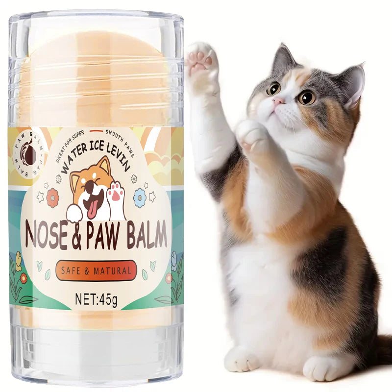 Pet Paw Balm 45g for Dogs & Cats Shea Butter Coconut Oil Moisturizer