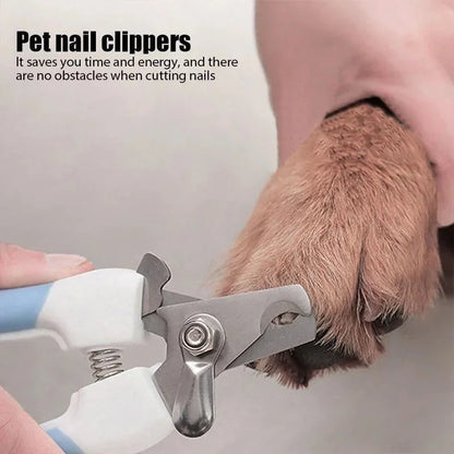 Pet Nail Clippers for Dogs & Cats Professional Grooming Claw Trimmer