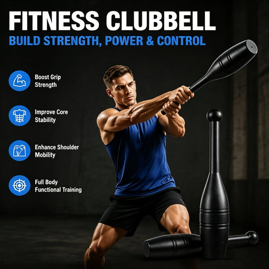 Fitness Clubbell Weight Training Full Body Strength Workout Home Gym