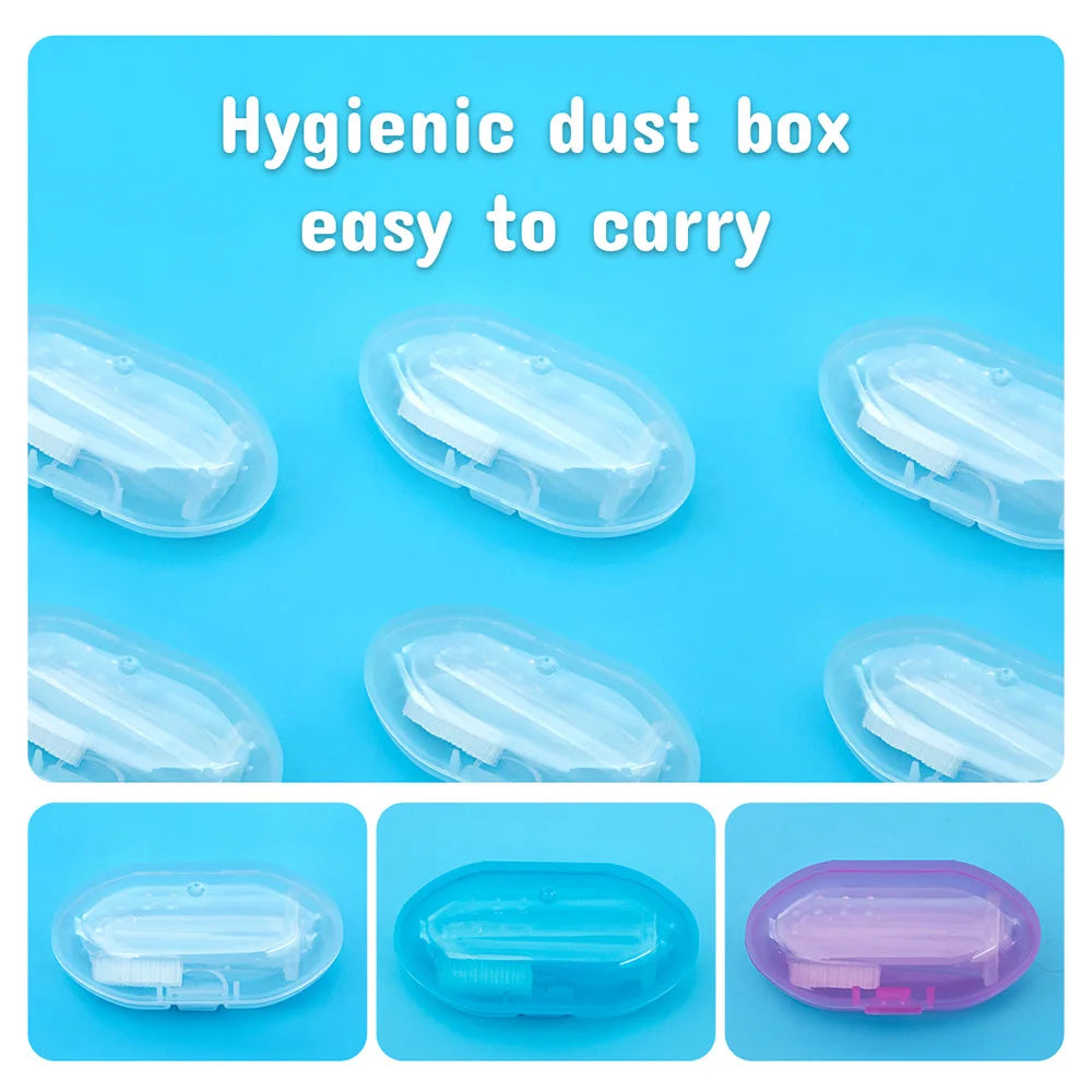 Baby Finger Toothbrush BPA-Free Silicone Infant Teeth Cleaning Brush