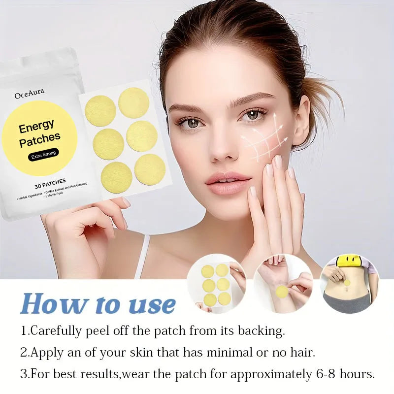 30PCS Body Care Patches for Men & Women Gentle Daily Wellness Support