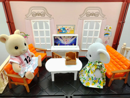 Mini Supermarket Dollhouse Toys Pretend Shopping Educational Play Set