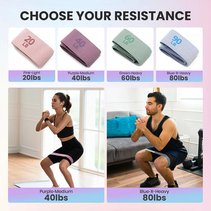 Resistance Bands with Weights Portable Full Body Workout Fitness Kit