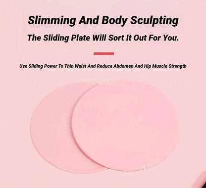 Core Sliders Exercise Gliding Discs Ab Workout Full Body Fitness