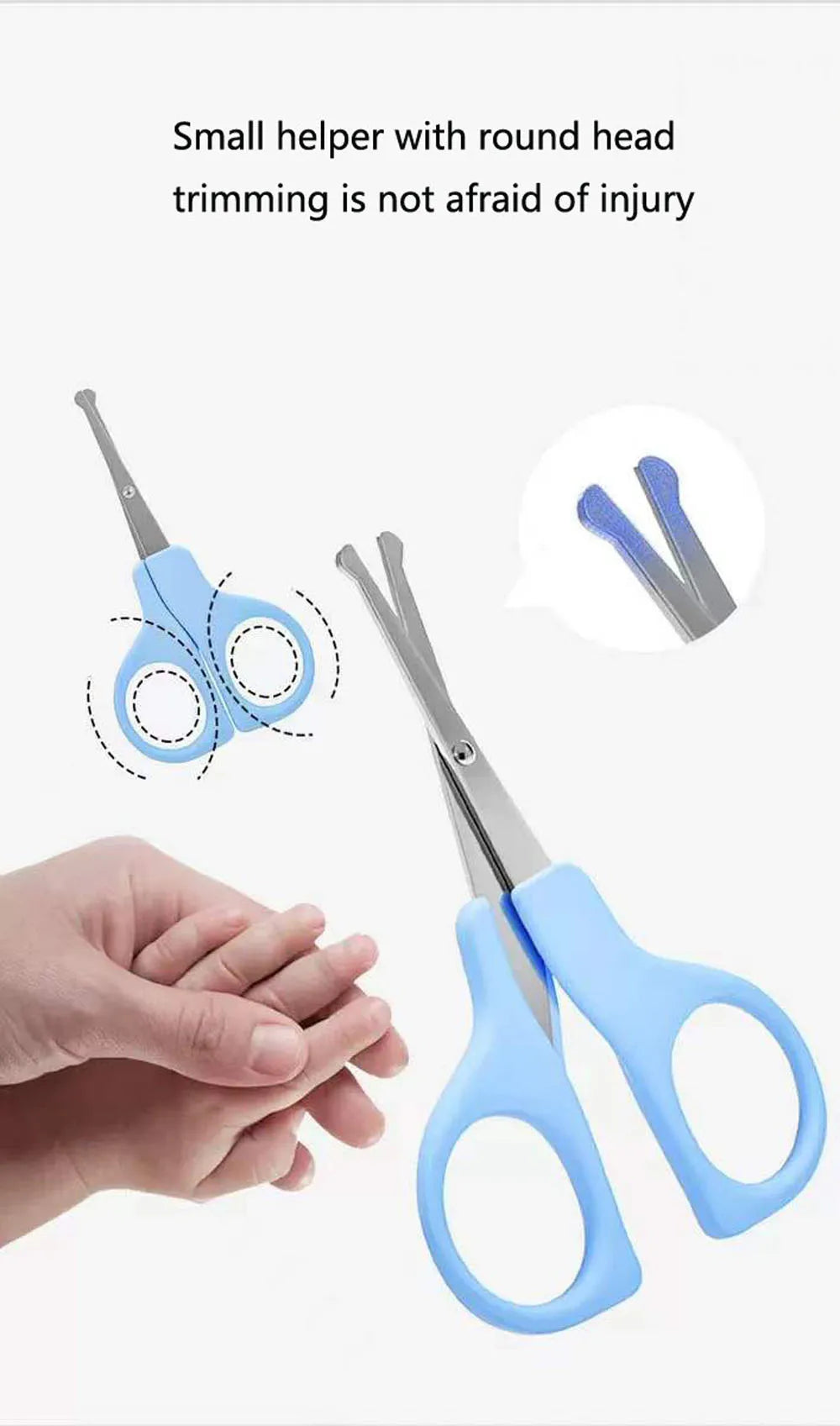 10PCS Baby Grooming Kit Newborn Health Care Nail Hair Thermometer Set