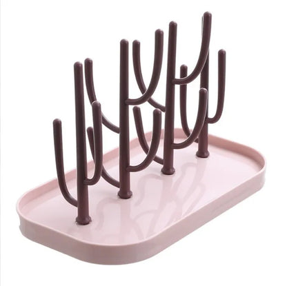 Baby Bottle Drying Rack Detachable Countertop Dryer for Bottles Cups