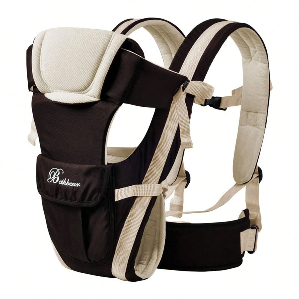 4-in-1 Baby Carrier Ergonomic Adjustable Sling Backpack Newborn Toddler