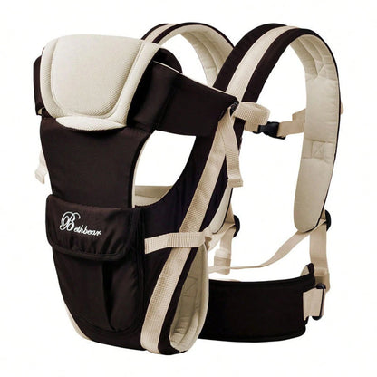 4-in-1 Baby Carrier Ergonomic Adjustable Sling Backpack Newborn Toddler