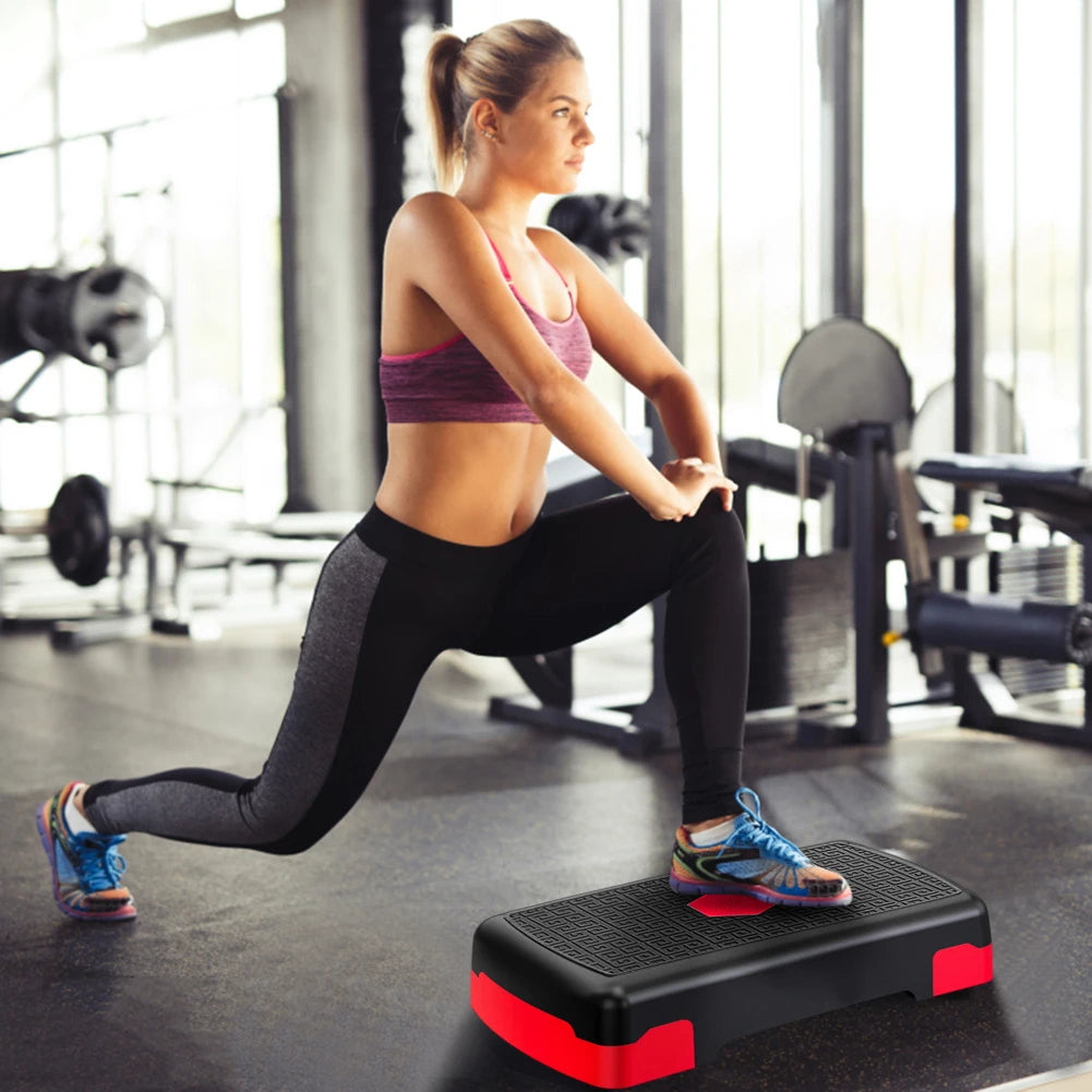 Aerobic Stepper 200KG Weight Capacity Fitness Step Pedal Home Gym