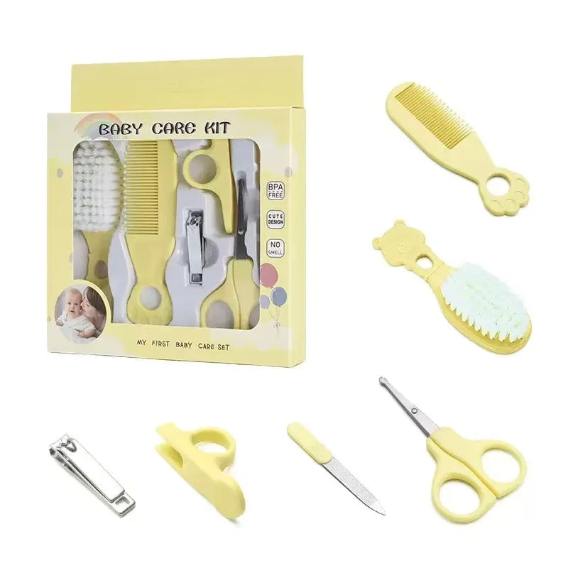 6PCS Baby Care Grooming Kit Newborn Infant Health Care Essentials Set