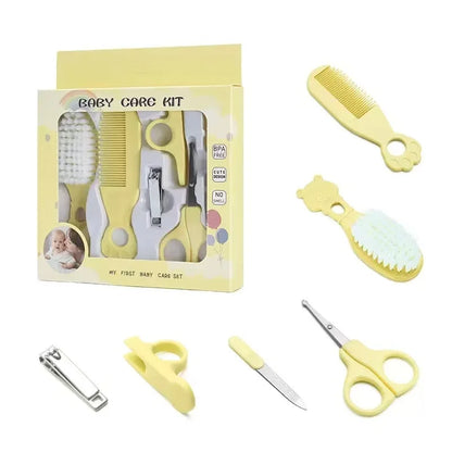 6PCS Baby Care Grooming Kit Newborn Infant Health Care Essentials Set