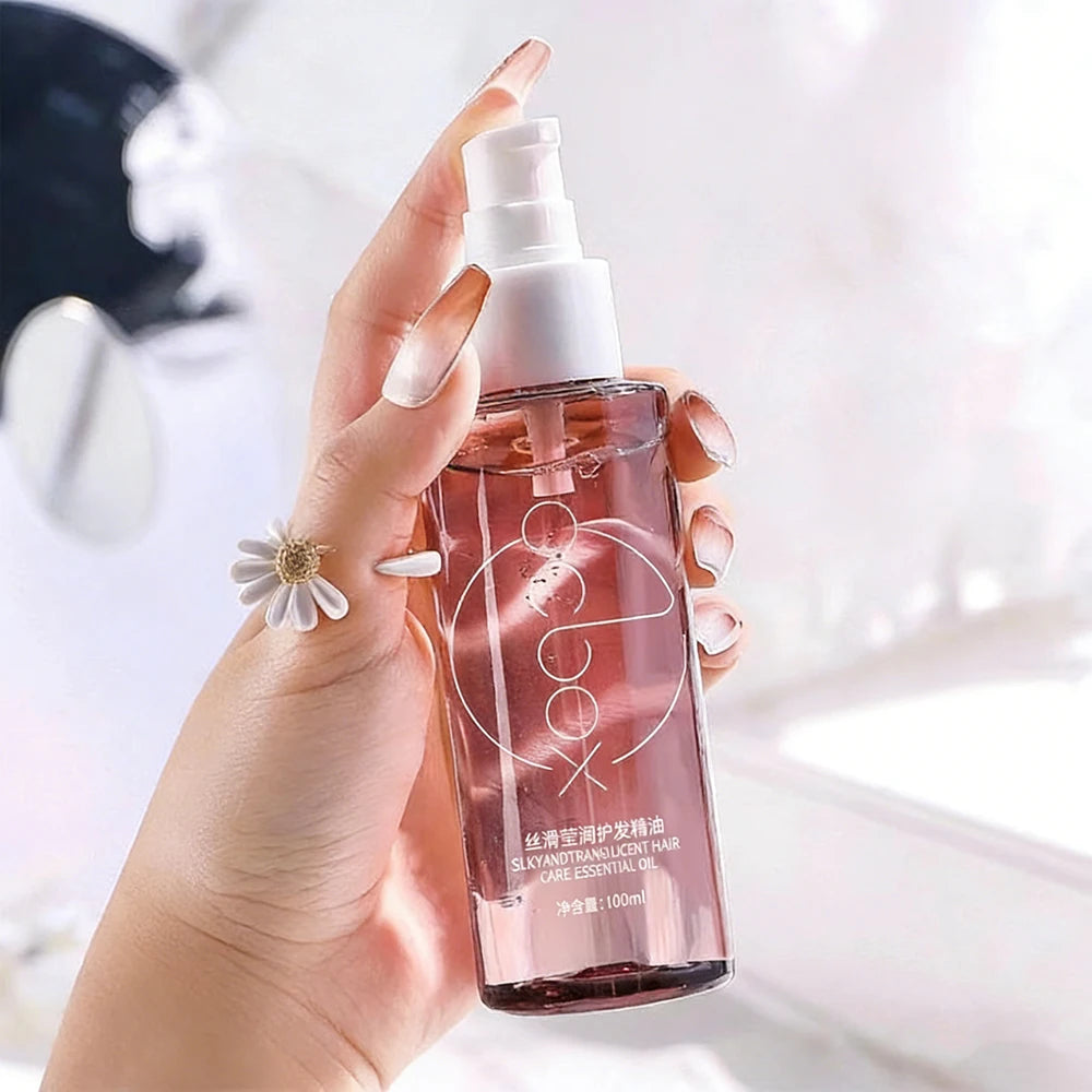 100ml Hair Care Essential Oil Serum for Dry Frizzy Hair Smoothing