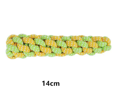 Dog Rope Chew Toy Interactive Cotton Ball Puppy Toy for Small Large Dogs