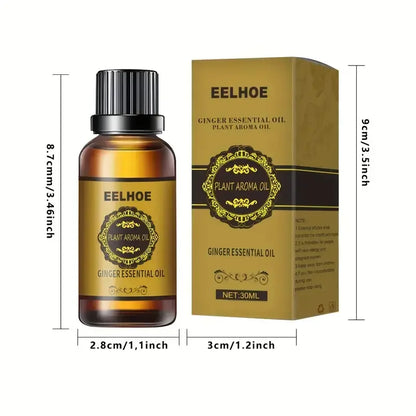 Ginger Essential Oil 30ml Natural Aromatherapy Massage Body Care