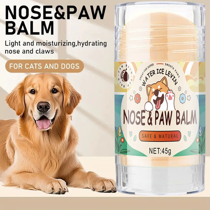 Pet Paw Balm 45g for Dogs & Cats Shea Butter Coconut Oil Moisturizer