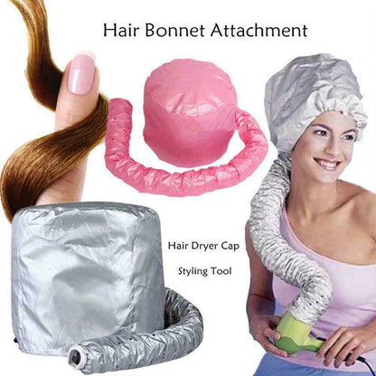 Hair Dryer Steamer Cap Reusable Hair Drying Heat Styling Care Hat