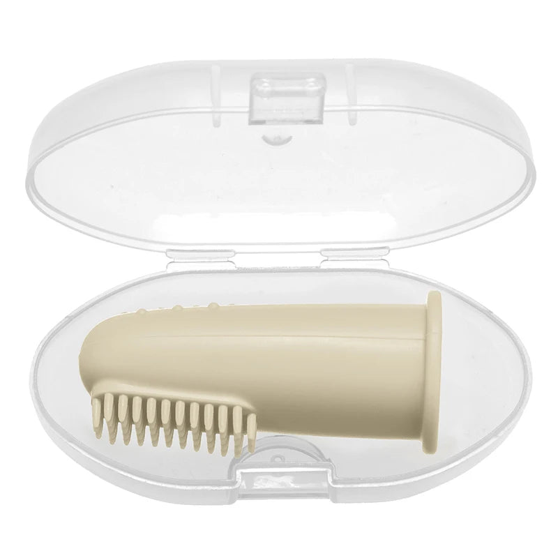 Baby Finger Toothbrush BPA-Free Silicone Infant Teeth Cleaning Brush