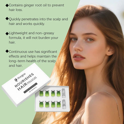 Hair Care Serum for Scalp Nourishment and Stronger-Looking Hair