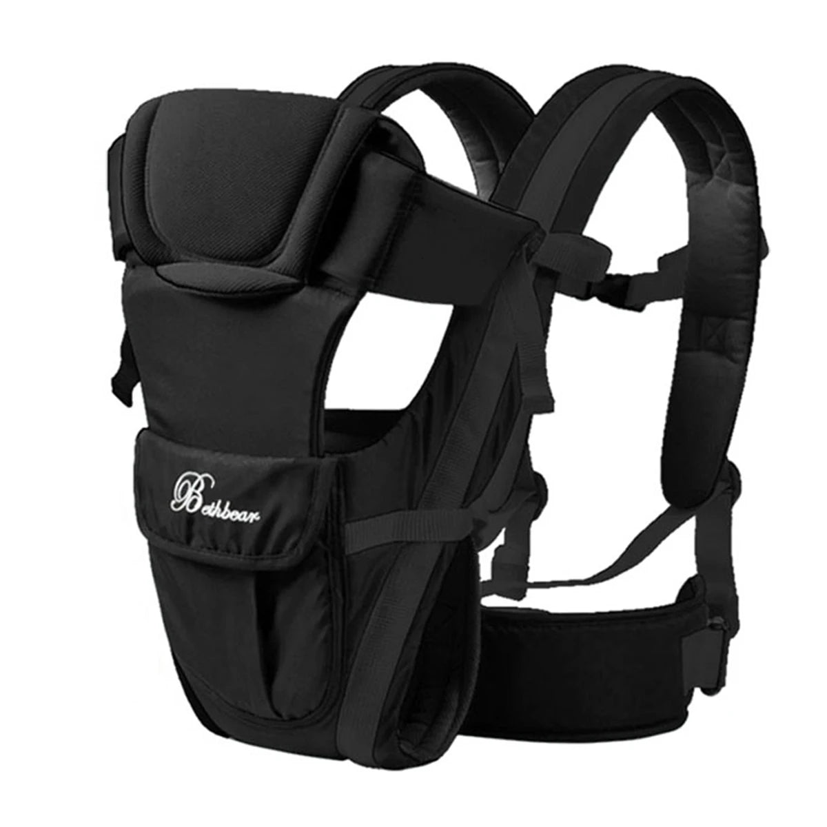 4-in-1 Baby Carrier Ergonomic Adjustable Sling Backpack Newborn Toddler