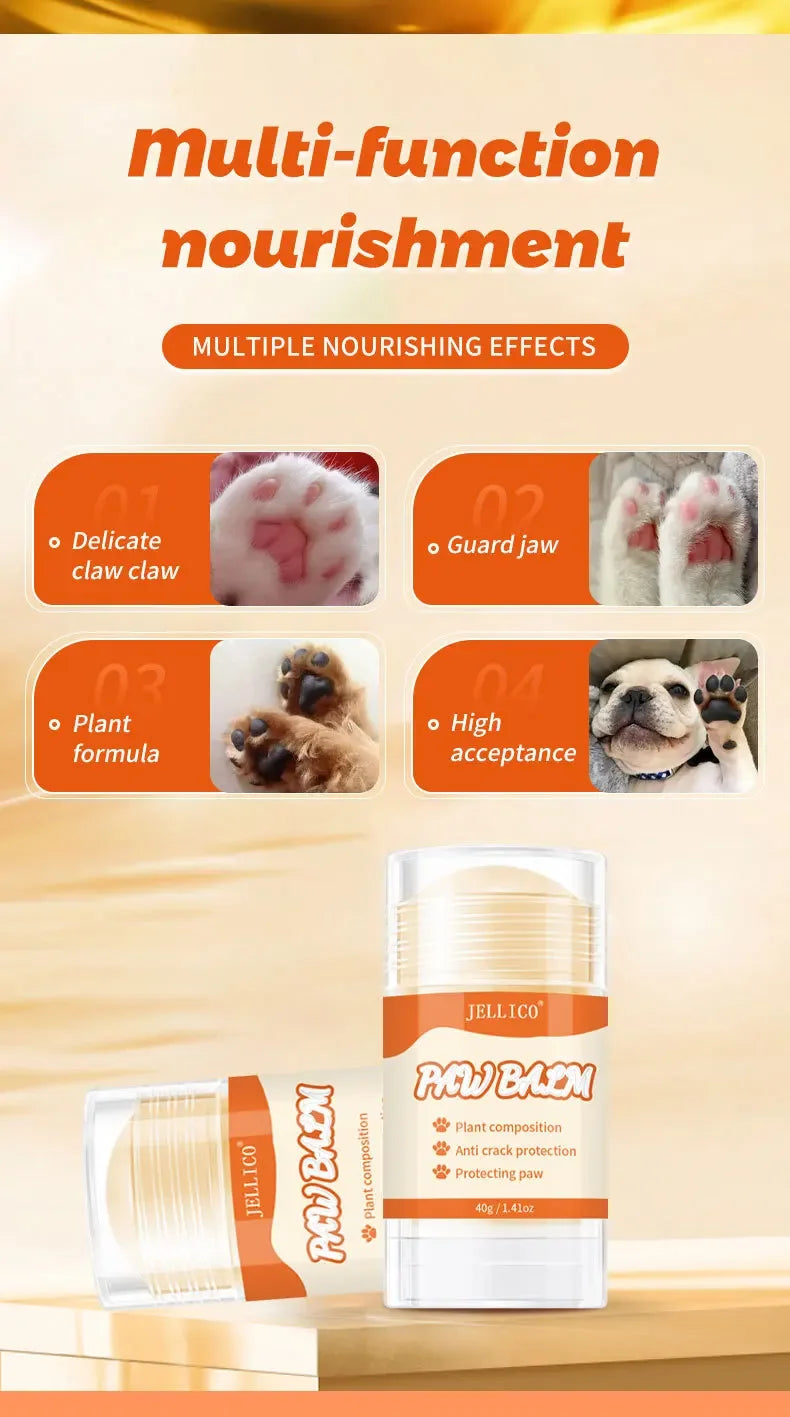 Pet Paw Balm for Dogs & Cats Moisturizing Paw Cream Dry Skin Care