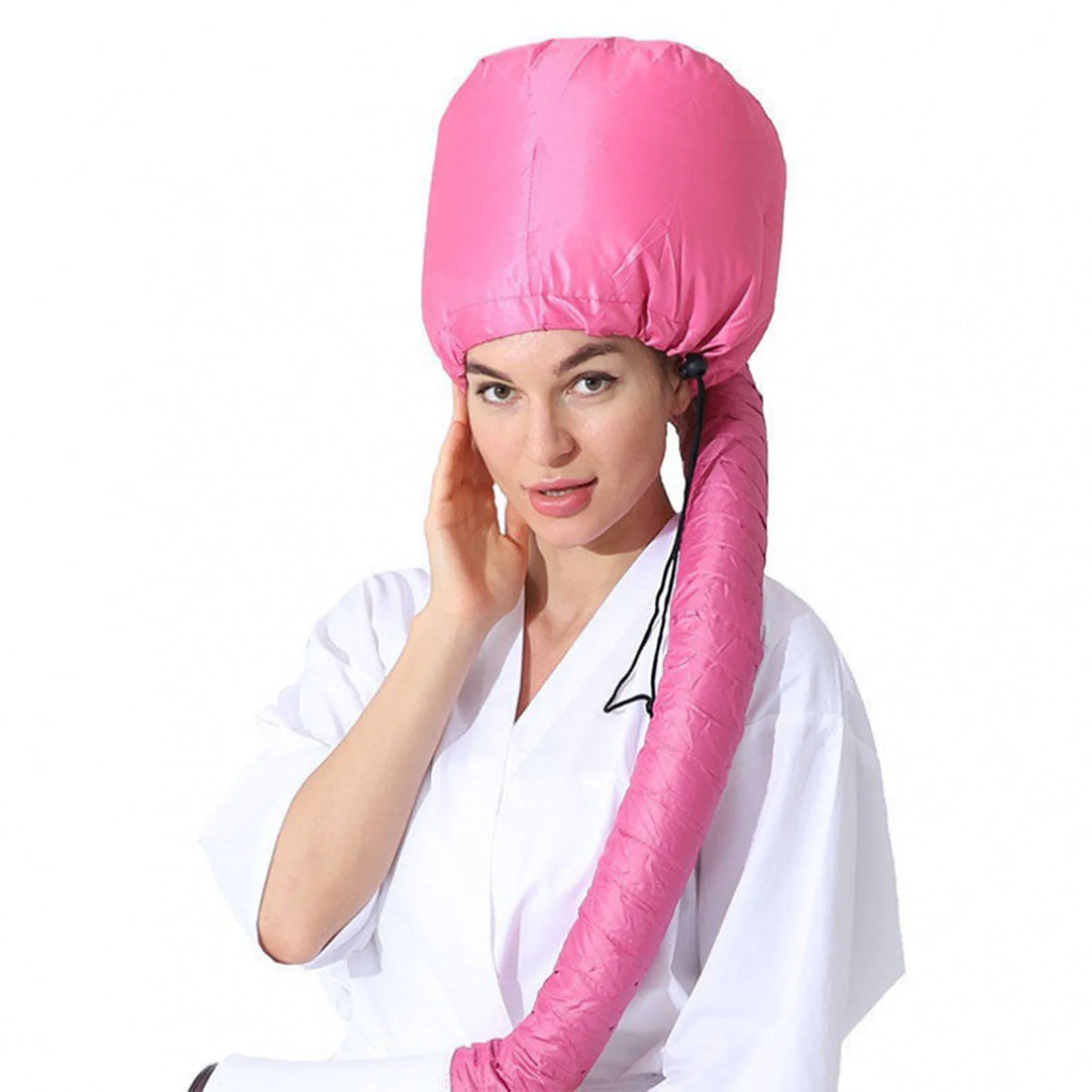 Hair Dryer Steamer Cap Reusable Hair Drying Heat Styling Care Hat