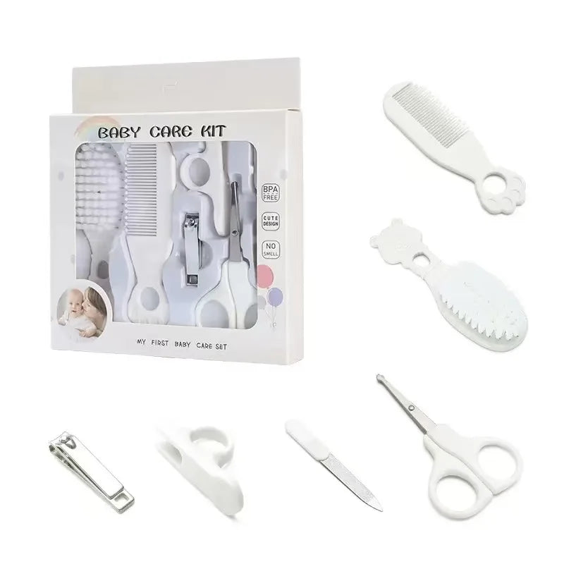 6PCS Baby Care Grooming Kit Newborn Infant Health Care Essentials Set