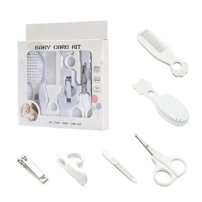6PCS Baby Care Grooming Kit Newborn Infant Health Care Essentials Set