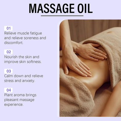 Lavender Essential Oil Aromatherapy Massage Relaxing Body Care