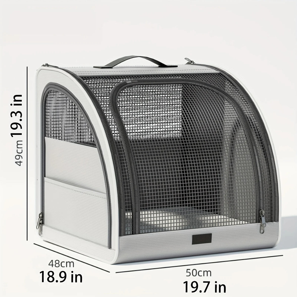 Dog Car Seat Bed for Dogs & Cats Portable Pet Travel Booster Seat