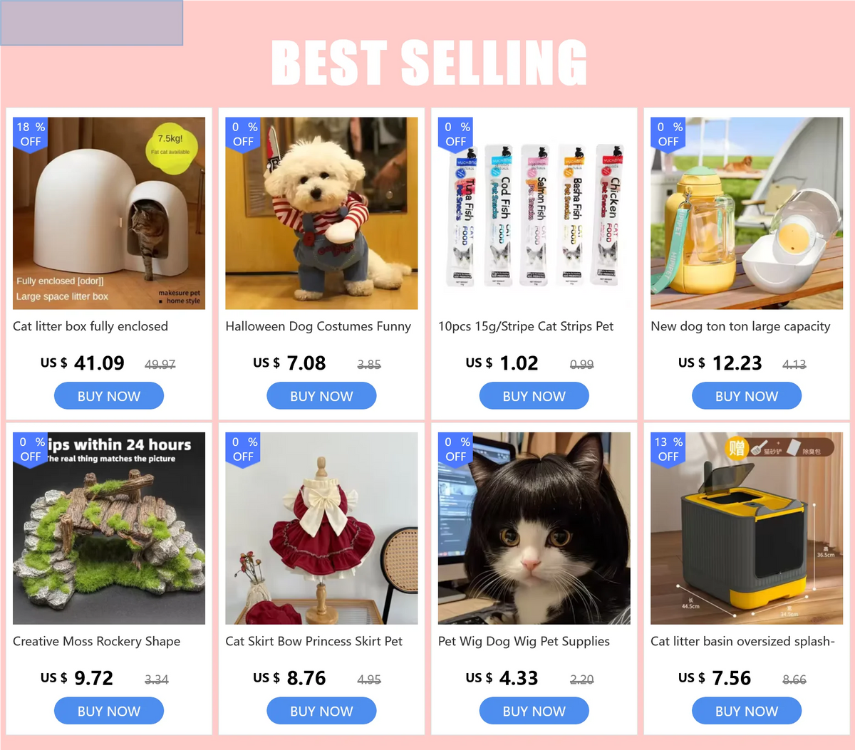Automatic Cat Litter Box Accessories Replacement Parts for HMpet