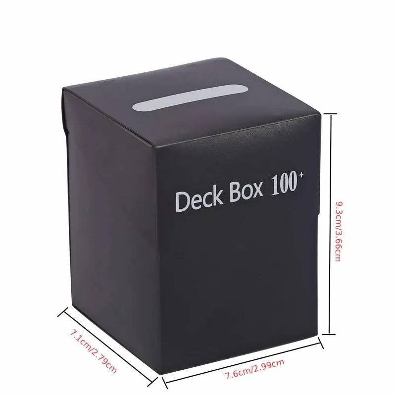 Trading Card Storage Box Solid Color Holder for Sports & Game Cards