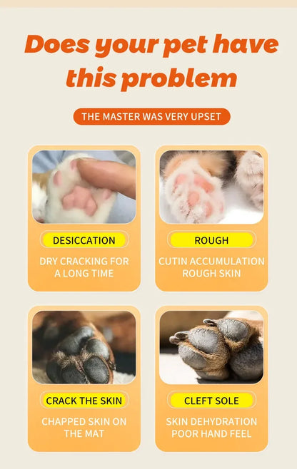 Pet Paw Balm for Dogs & Cats Moisturizing Paw Cream Dry Skin Care