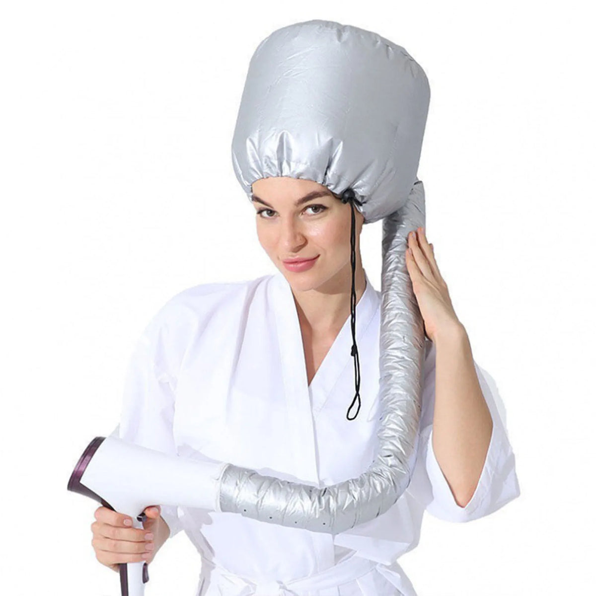 Hair Dryer Steamer Cap Reusable Hair Drying Heat Styling Care Hat