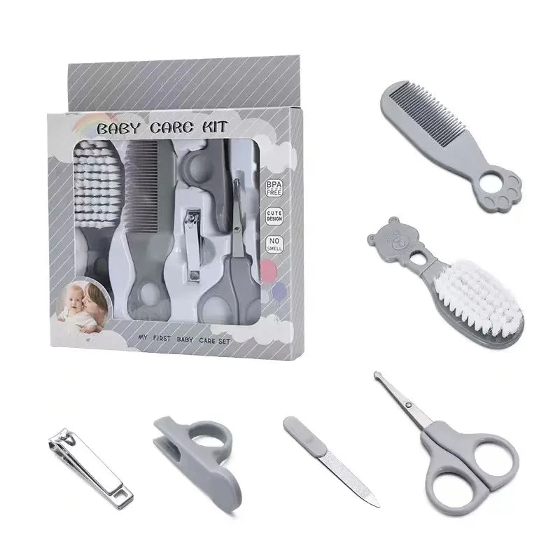 6PCS Baby Care Grooming Kit Newborn Infant Health Care Essentials Set