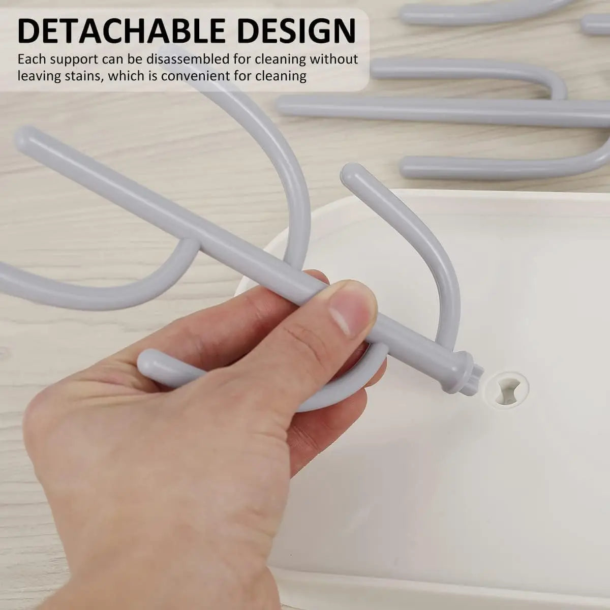 Baby Bottle Drying Rack Detachable Countertop Dryer for Bottles Cups