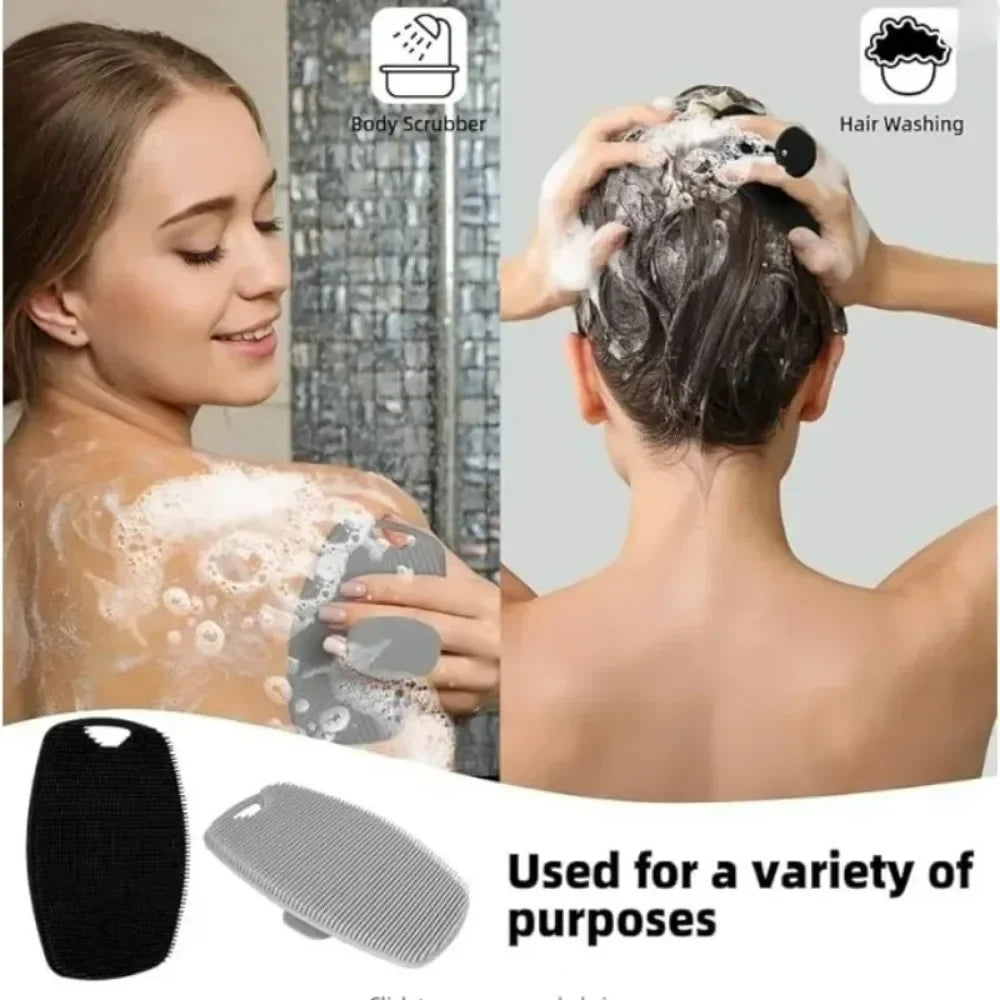 Silicone Body Cleansing Brush Exfoliating Bath Shower Scrubber 1PC